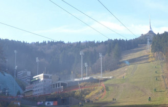 Slika pregleda web-kamere Ještěd - cableway